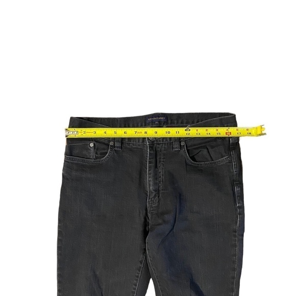 Kent & Curwen Men’s Black Washed Bootcut Jeans Pants Size 36 $295 Retail Rare! - Picture 3 of 14